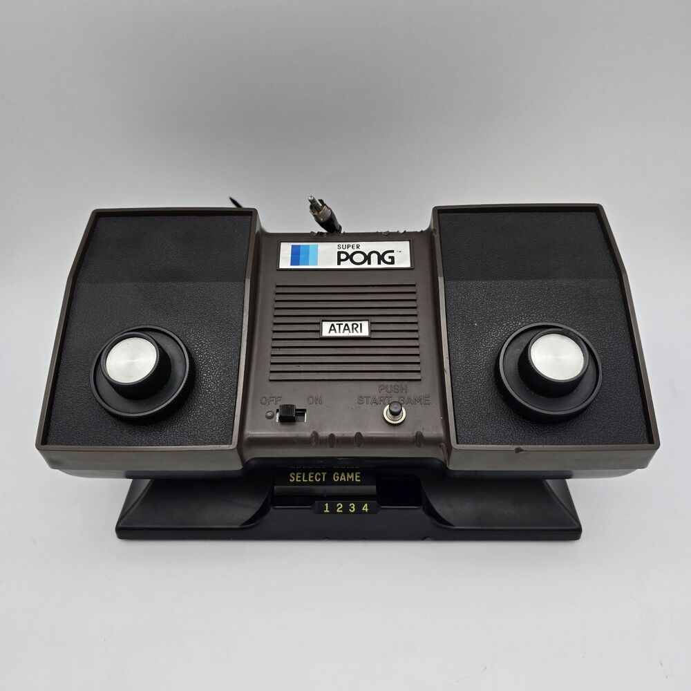 Vintage Atari Super Pong C-140 Game Console Only